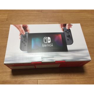 任天堂スイッチ 本体 グレー(家庭用ゲーム機本体)