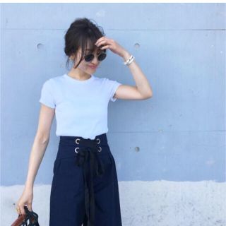 ザラ(ZARA)のzara コルセットワイドパンツ(カジュアルパンツ)