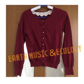 アースミュージックアンドエコロジー(earth music & ecology)のタイムsale▷▶500円！(カーディガン)