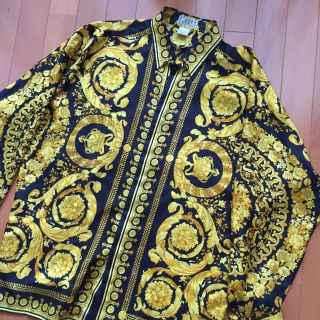 ヴェルサーチ(Gianni Versace) シャツ(メンズ)（シルク）の通販 9点 | ジャンニヴェルサーチのメンズを買うならラクマ