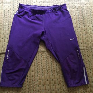 ナイキ(NIKE)のナイキ スパッツ パープル L(その他)