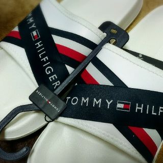 トミーヒルフィガー(TOMMY HILFIGER)の新品未使用 24.5〜25㎝ トミーヒルフィガー サンダル(サンダル)