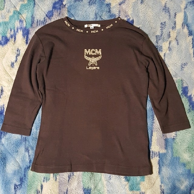 MCM(エムシーエム)のエムシーエム  Tシャツ　MCM Tシャツ　七分袖 レディースのトップス(Tシャツ(長袖/七分))の商品写真