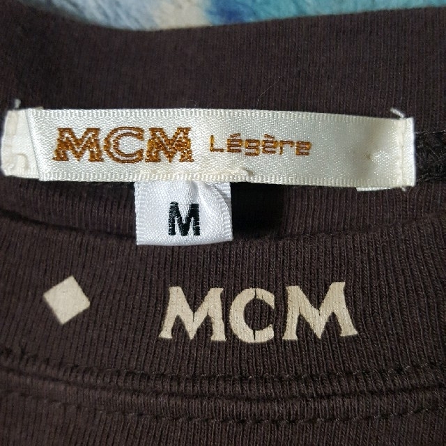 MCM(エムシーエム)のエムシーエム  Tシャツ　MCM Tシャツ　七分袖 レディースのトップス(Tシャツ(長袖/七分))の商品写真