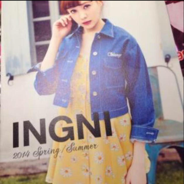 INGNI(イング)のINGNI ワンピース レディースのワンピース(ひざ丈ワンピース)の商品写真