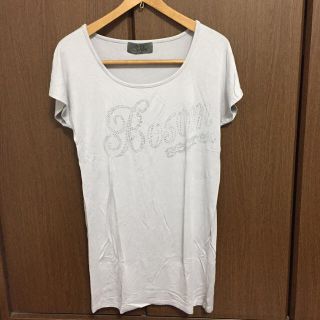 スプレイ(SpRay)の◆美品◆SpRay 半袖 Tシャツ グレー スパンコール(Tシャツ(半袖/袖なし))