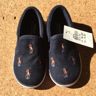 ポロラルフローレン(POLO RALPH LAUREN)の新品未使用！ラルフローレン スリッポン(スリッポン)