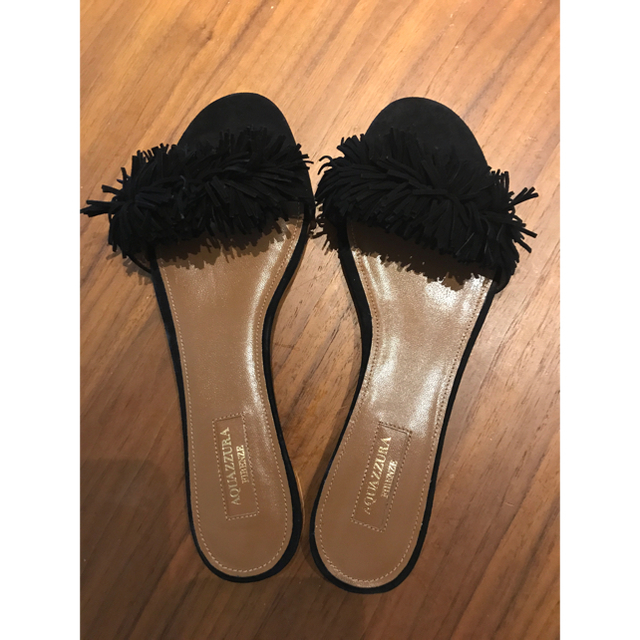 法人割引あり 小泉里子さん愛用♡Aquazzura Flat♡未使用美品