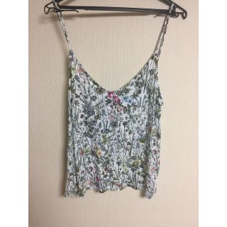 エイチアンドエム(H&M)のH&M 花柄キャミソール(キャミソール)