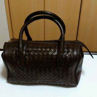 ボッテガヴェネタ(Bottega Veneta)のボッテガヴェネタ　イントレ　レザーミニボストンバッグ(ハンドバッグ)