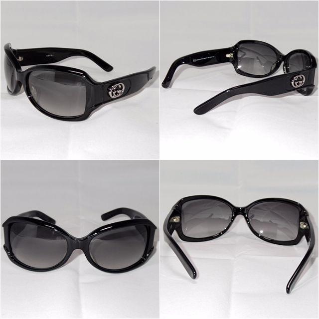 Gucci(グッチ)のGUCCI グッチ GG2934 サングラス Black USED 正規品 レディースのファッション小物(サングラス/メガネ)の商品写真