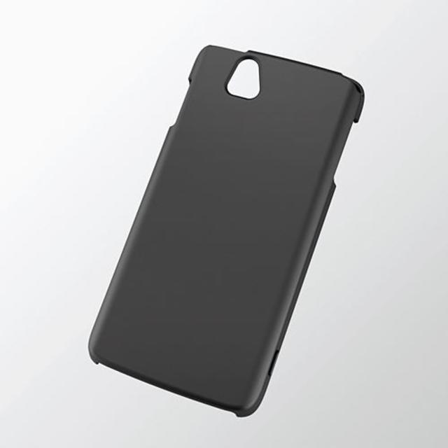 ELECOM(エレコム)のdocomo ARROWS μ F-07D用シェルカバー マットブラック スマホ/家電/カメラのスマホアクセサリー(Androidケース)の商品写真