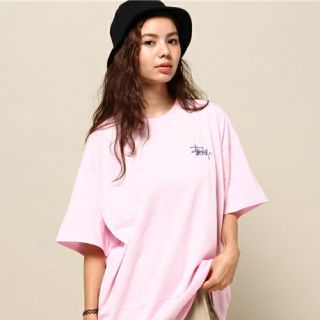 ステューシー(STUSSY)のstussy women 完売 ピンクTシャツ(Tシャツ(半袖/袖なし))