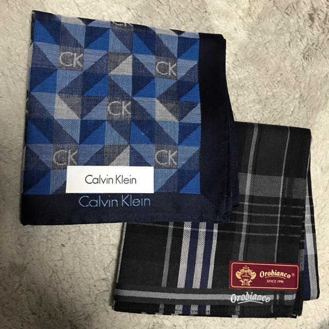 Calvin Klein(カルバンクライン)のメンズ ハンカチ メンズのファッション小物(ハンカチ/ポケットチーフ)の商品写真