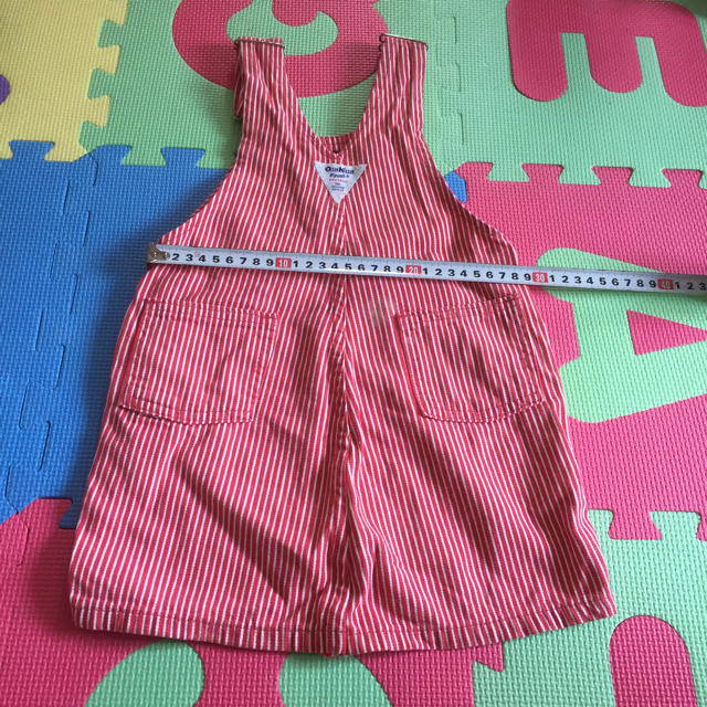 OshKosh(オシュコシュ)のOSHKOSH★デニムワンピース キッズ/ベビー/マタニティのキッズ服女の子用(90cm~)(ワンピース)の商品写真