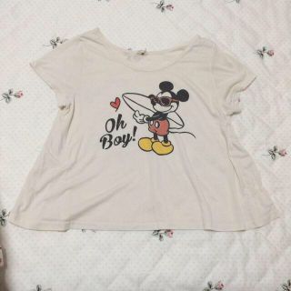 グレイル(GRL)のミッキーTシャツ(Tシャツ(半袖/袖なし))