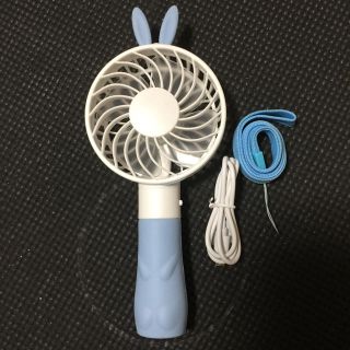 新品❤️かわいい大人気ミニ扇風機(扇風機)