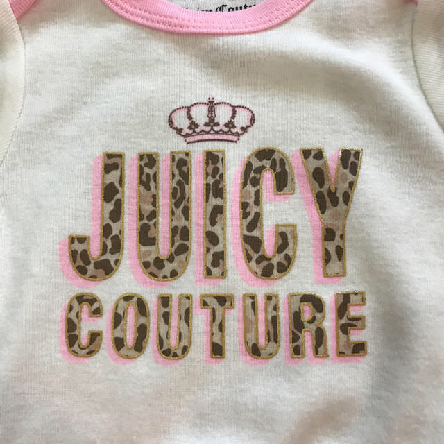 Juicy Couture(ジューシークチュール)のyuyuyu様専用新品ジューシークチュールロンパース3-6month キッズ/ベビー/マタニティのベビー服(~85cm)(ロンパース)の商品写真