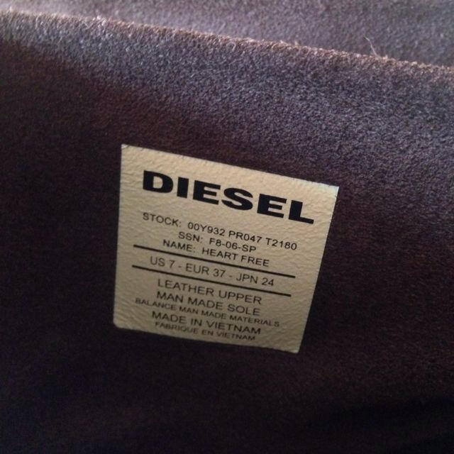 DIESEL(ディーゼル)の最終値下げ❤️ レディースの靴/シューズ(ブーツ)の商品写真