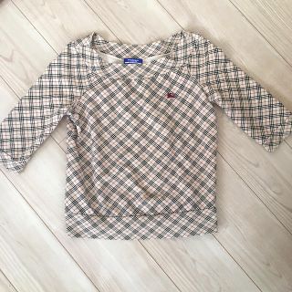 バーバリー(BURBERRY)のバーバリーブルーレーベル 7分丈カットソー(カットソー(長袖/七分))