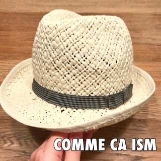 コムサイズム(COMME CA ISM)の【送料無料】COMME CA ISM コムサ 麦わら ハット(麦わら帽子/ストローハット)