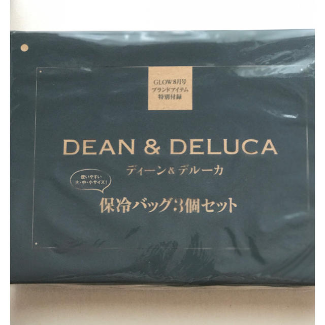 宝島社(タカラジマシャ)のGLOW8月号付録☆DEAN&DELUCA保冷バッグ レディースのバッグ(その他)の商品写真