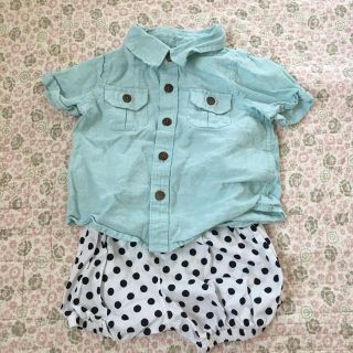 ベビーギャップ(babyGAP)のベビーギャップ夏シャツ🍍(シャツ/カットソー)