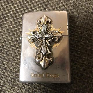 ジッポー(ZIPPO)のzippo cross クロムハーツ風(タバコグッズ)