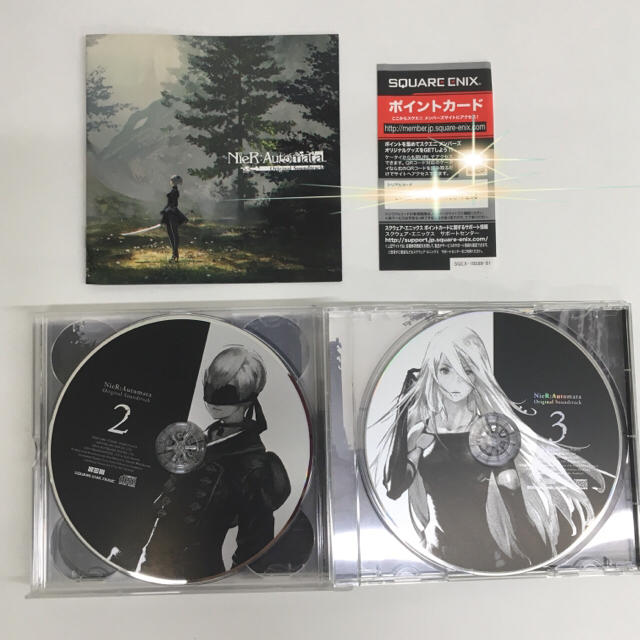 SQUARE ENIX(スクウェアエニックス)のNieR:Automata Original Soundtrack 特典CD付 エンタメ/ホビーのCD(ゲーム音楽)の商品写真