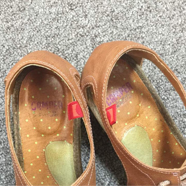 CAMPER(カンペール)の☆専用☆  camper レザーヒールサンダル パンプス 35 レディースの靴/シューズ(サンダル)の商品写真
