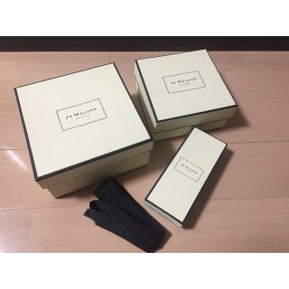 ジョーマローン(Jo Malone)の【Jo malone】プレゼントボックス 3点セット(ショップ袋)