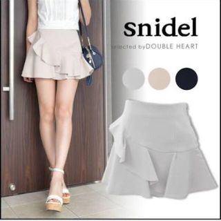 スナイデル(SNIDEL)のsnidel フリルスカートパンツ ショートパンツ(ミニスカート)