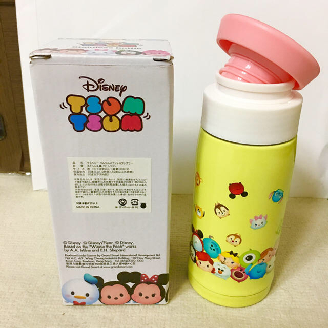 Disney(ディズニー)の🎀ディズニーツムツム✨ステンレスタンブラー✨新品、未使用です❣️ インテリア/住まい/日用品のキッチン/食器(タンブラー)の商品写真