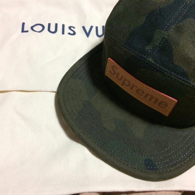 国内配送】 VUITTON LOUIS - cap vuitton supreme キャップ ヴィトン