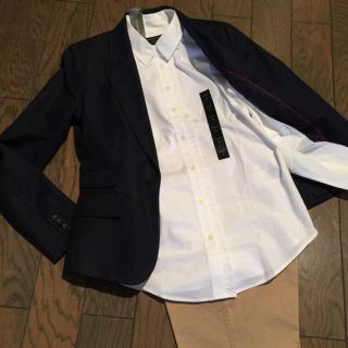 バナナリパブリック(Banana Republic)の新品 バナナリパブリック シャツ フリル BANANAREPUBLIC(シャツ/ブラウス(長袖/七分))