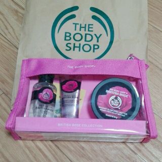 ザボディショップ(THE BODY SHOP)のボディショップ　ブリティッシュローズポーチギフト(ボディクリーム)