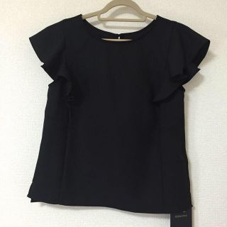 ジャスグリッティー(JUSGLITTY)の♪ジャスグリッティ袖フリルトップス♪(カットソー(半袖/袖なし))