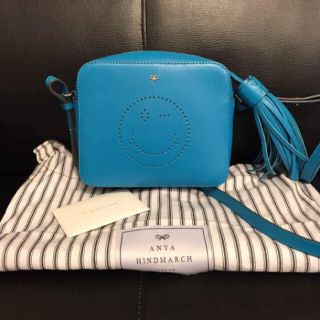 アニヤハインドマーチ(ANYA HINDMARCH)の【美品】ANYA HINDMARCH アニヤハインドマーチ ショルダーバッグ(ショルダーバッグ)