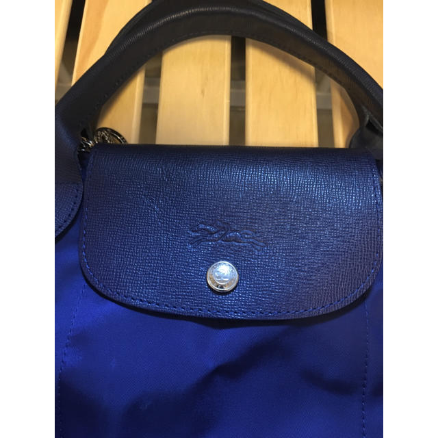 LONGCHAMP(ロンシャン)のLONG CHAMP／ルプリアージュ ネオ／ハンドバッグL／ネイビー レディースのバッグ(トートバッグ)の商品写真