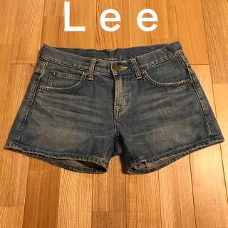 リー(Lee)のＬｅｅオーガニックコットン  ショートデニム  sizeXS  12(ショートパンツ)