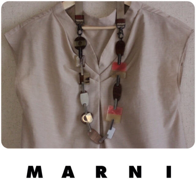 Marni(マルニ)の♡MARNI 美品♡IENA,スローブイエナ,ドゥーズイエムクラス,theory レディースのアクセサリー(ネックレス)の商品写真