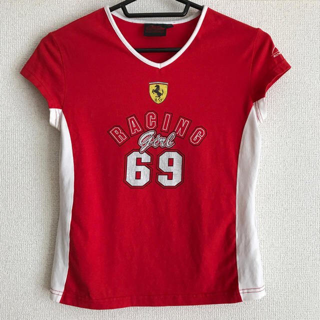 Ferrari(フェラーリ)のフェラーリ Ｔシャツ Ｍ レディースのトップス(Tシャツ(半袖/袖なし))の商品写真