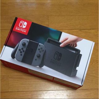 新品 ニンテンドースイッチ グレー(家庭用ゲーム機本体)