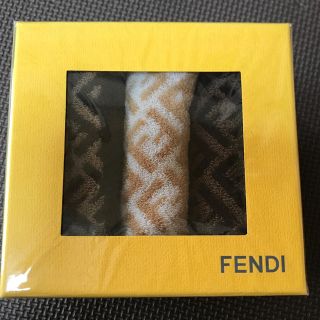 フェンディ(FENDI)の未開封☆【FENDI】ハンカチ3枚セット(ハンカチ)