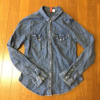 エイチアンドエム(H&M)のH&M★デニムシャツ(シャツ/ブラウス(長袖/七分))