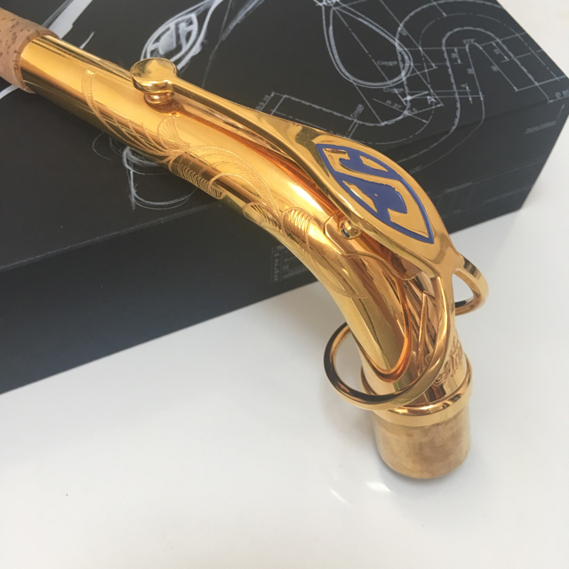 セルマー selmer シリーズ2 アルトサックスネック 金メッキ ブルーローズの通販 by non's shop｜ラクマ