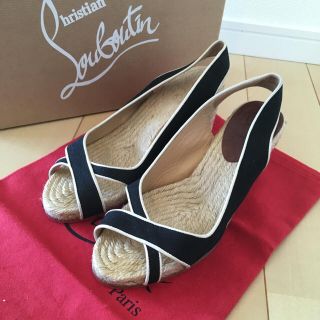 クリスチャンルブタン(Christian Louboutin)のルブタン エスパドリーユサンダル 36(サンダル)