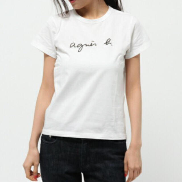 agnes b.(アニエスベー)の新品★正規品★T２★アニエス・ベー★ロゴTシャツ レディースのトップス(Tシャツ(半袖/袖なし))の商品写真