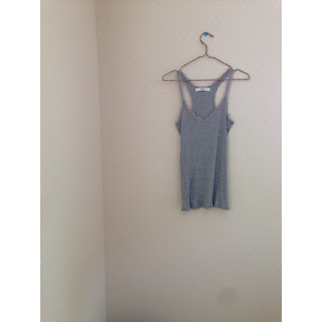 AZUL by moussy(アズールバイマウジー)のrace tank top. レディースのトップス(タンクトップ)の商品写真