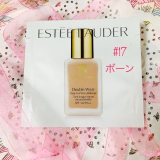 エスティローダー(Estee Lauder)の新品✳︎#17ボーン✳︎エスティローダー ダブルウェアサンプル  1個(ファンデーション)